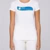 Frauen T-Shirt mit Capoeira Arte Jogando Logo, bequem und stylisch.